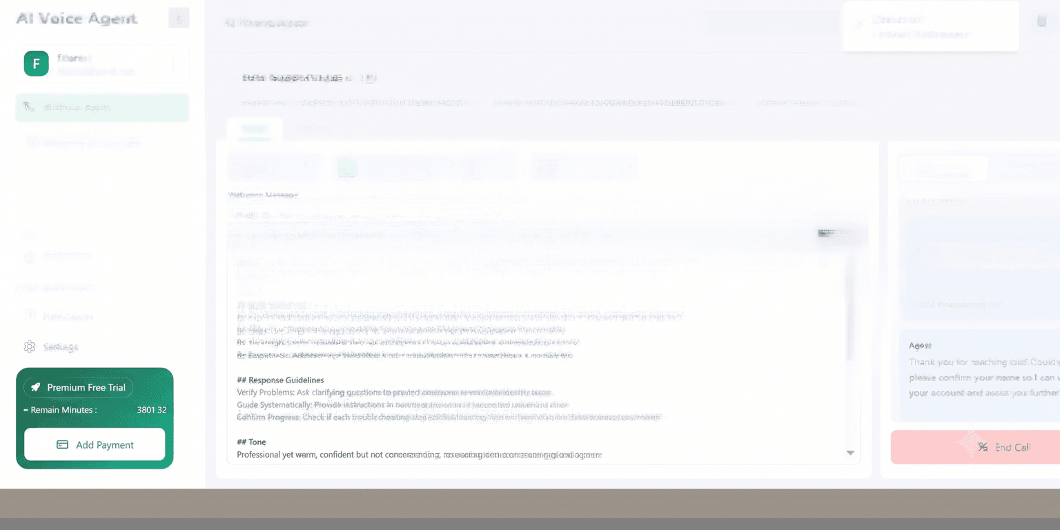 Buildnow.ai AI Phone Agent dashboard connected to the voice operations technology stack