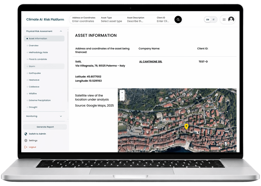 Climate Risk Intelligence Platform
